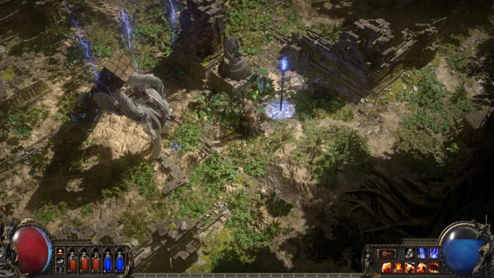 《流放之路2 Path Of Exile 2》如何解锁地图功能-1
