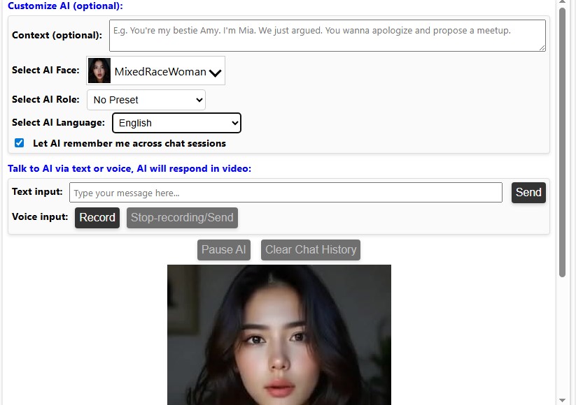 TalkPersona 和AI女友男友聊天